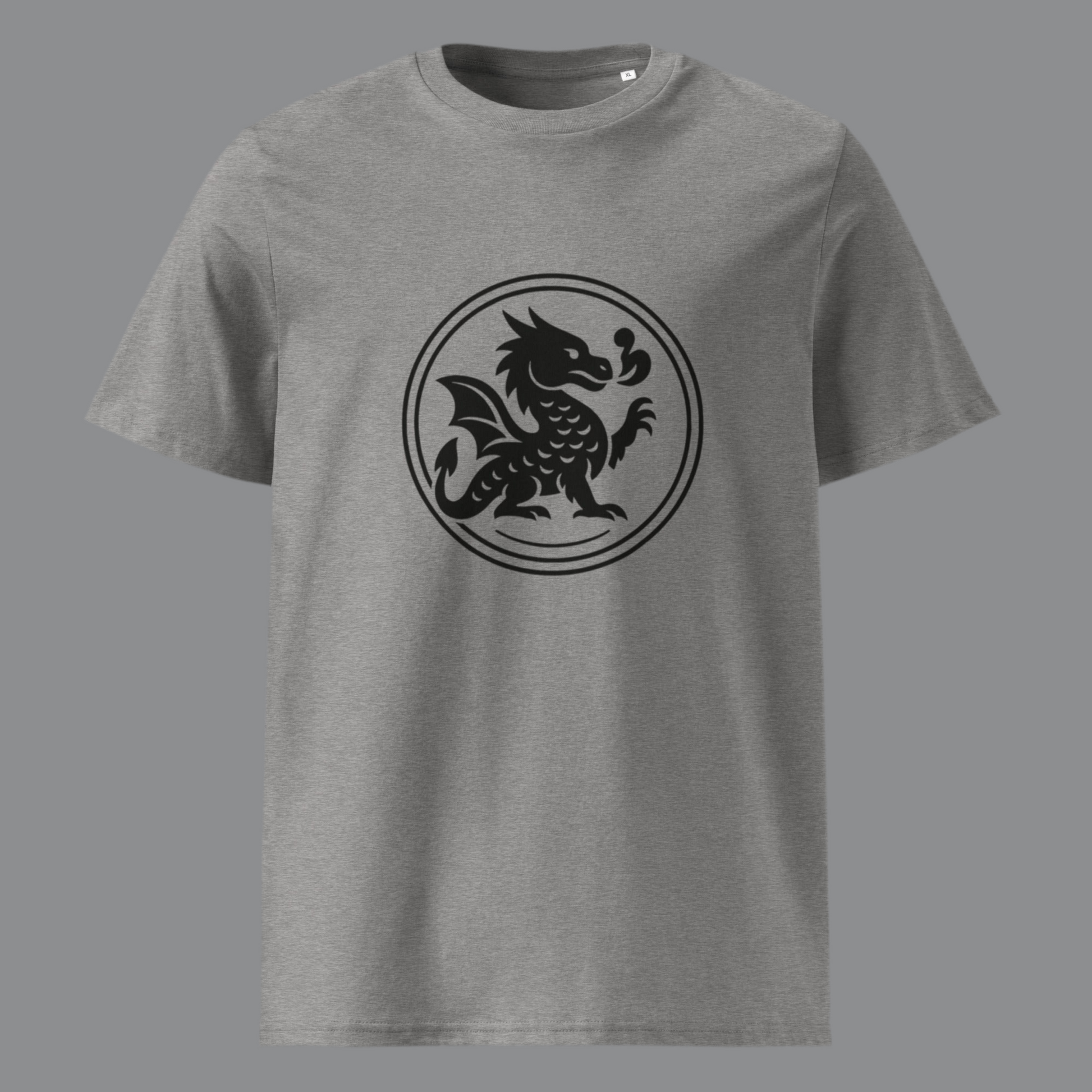 Unisex organic ribbed neck t-shirt