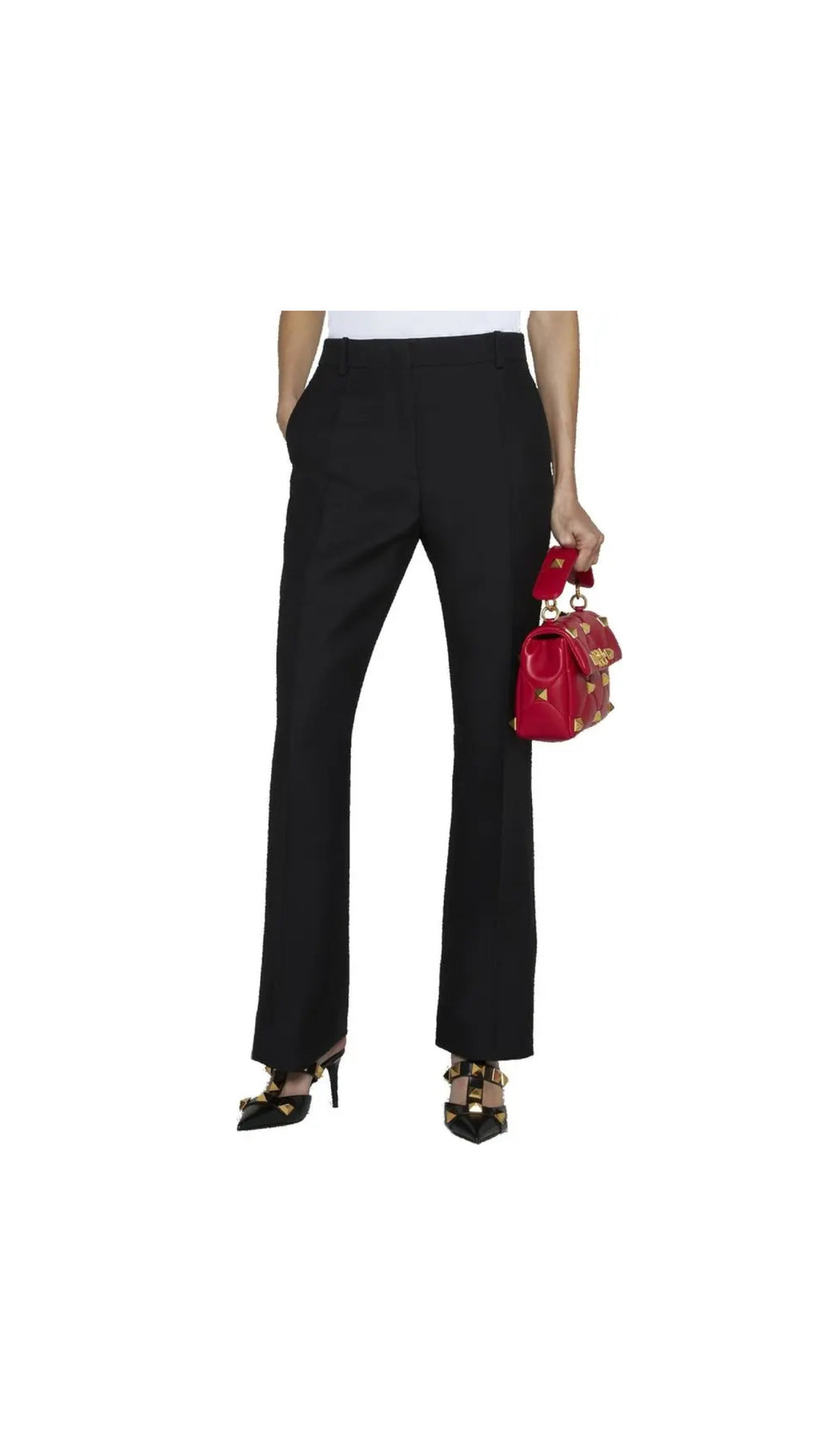 Valentino WOOL AND SILK TROUSERS